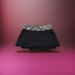 Lululemon Pace Rival Skort Posey Print Athletic Women's Size 6